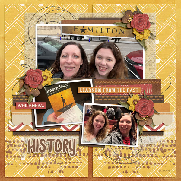 Abigail + Kellie at 'Hamilton' 3.12.2023