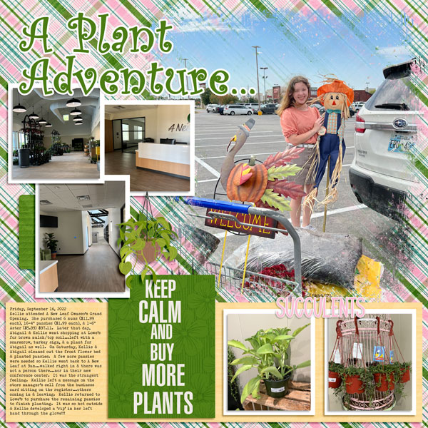 Abigail + Kellie shopping for plants 9.17.2022