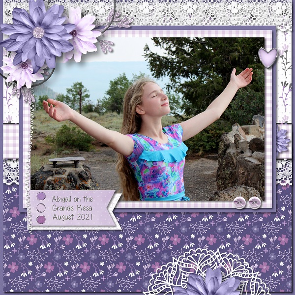 Abigail on the Grande Mesa