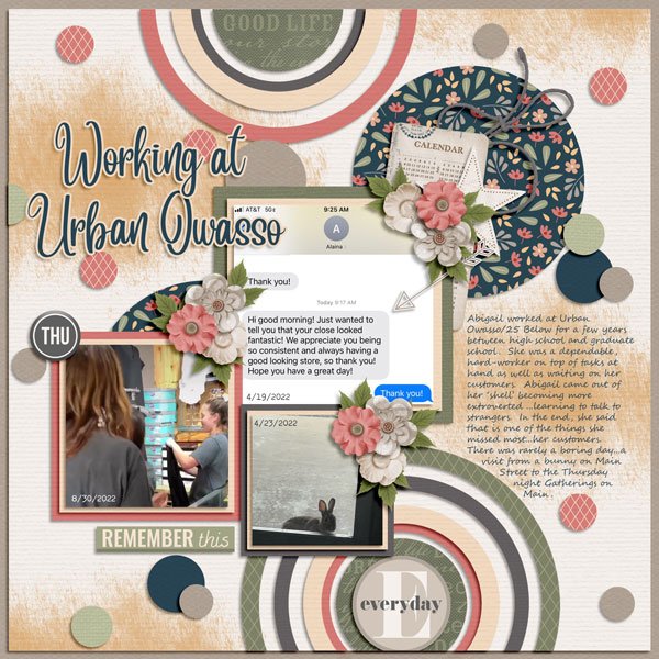 Abigail worked at Urban Owasso/25 Below in 2022
