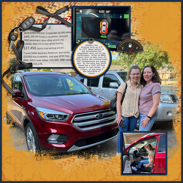 Abigail's New Car 7.22.2022
