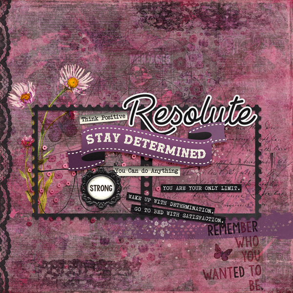 About Me - Determined - Resolute