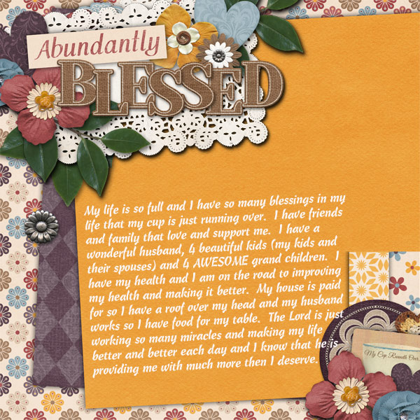 Abundantly Blessed