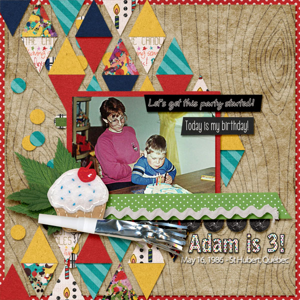 Adam is 3!