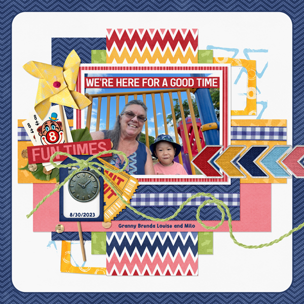 Addicted to Fun kit and Template