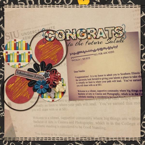 Admitted to College