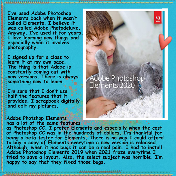 Adobe Phototshop Elements 2021
