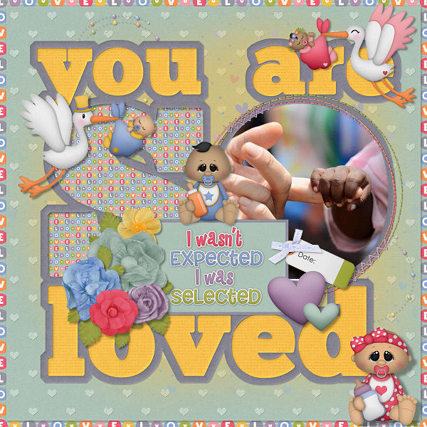 Adoption is Love by Boomersgirl Designs