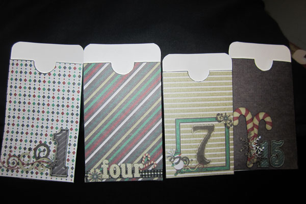 Advent Calendar Envelopes