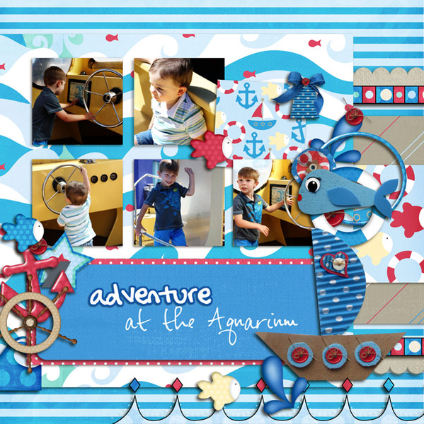 adventure at the aquarium right