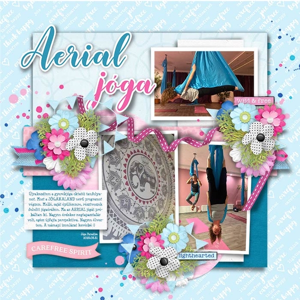 Aerial yoga