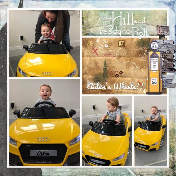 Aidan's Wheels!