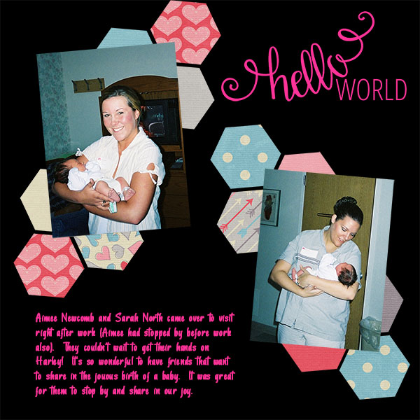 Aimee and Sarah Visit