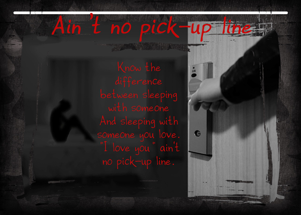 Ain't no pick-up line