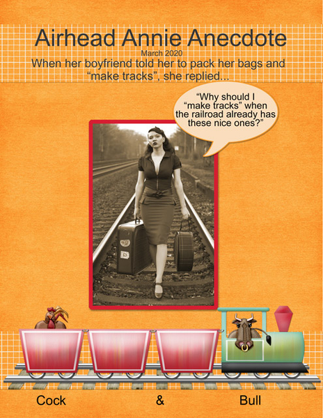 Airhead Annie Anecdote - March 2020