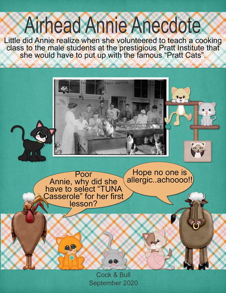 Airhead Annie Anecdote - September 2020