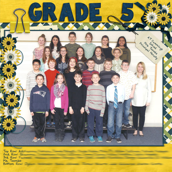 AJ Grade 5 class