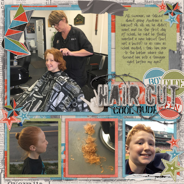 AJ Haircut