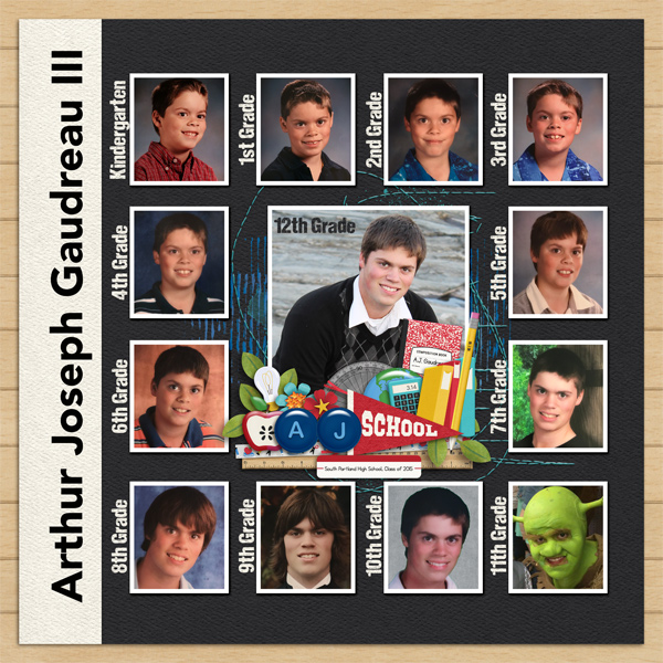 AJ through the years