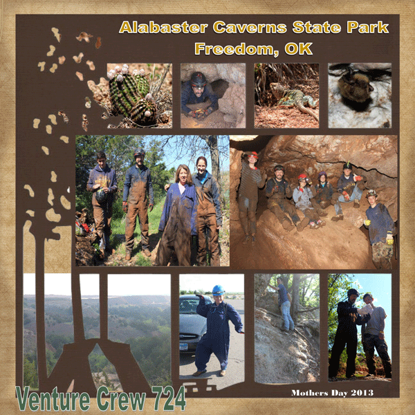 Alabaster Caverns State Park, Freedom OK
