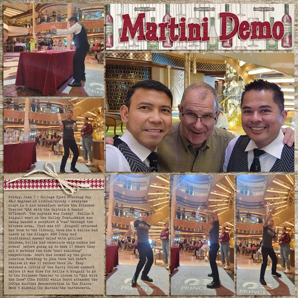 Alaska Cruise - Martini Demo 6.7.2024