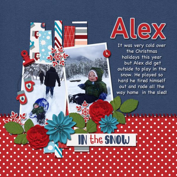 Alex in the Snow