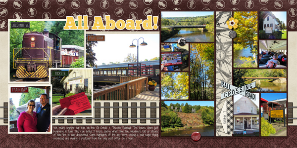 All Aboard - The whole layout