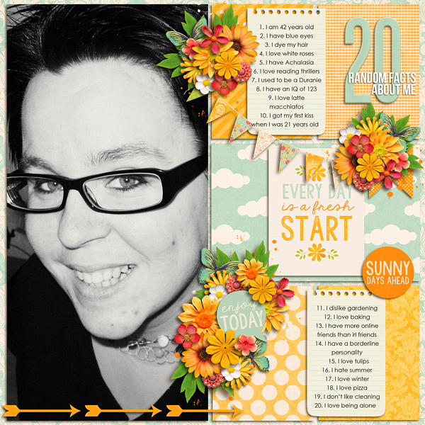 All About Me - Twenty Random Facts