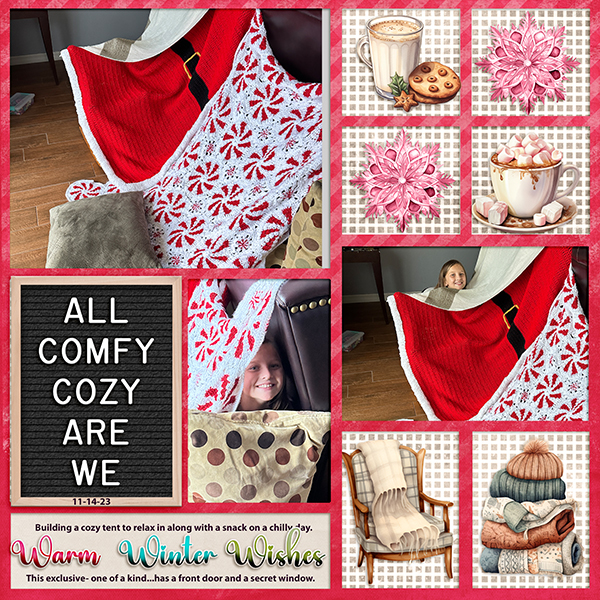 All Comfy Cozy Are We