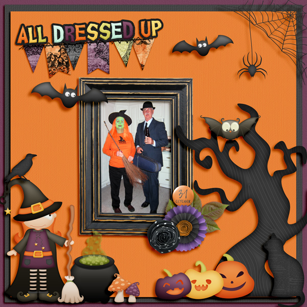 All Dressed Up for Halloween