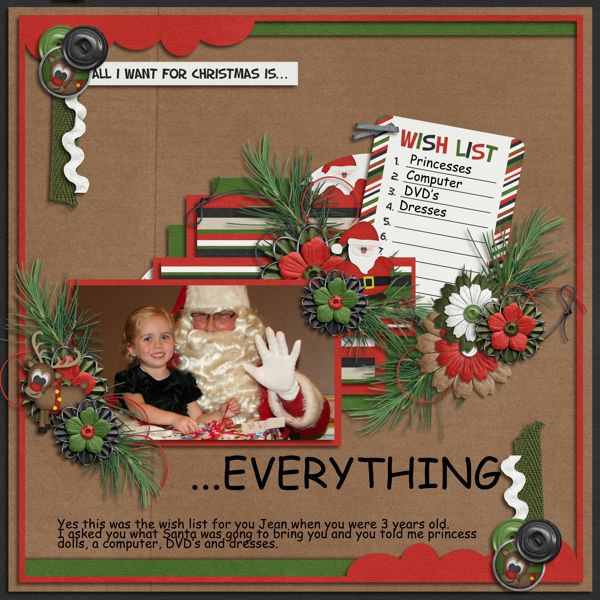 All I want for Christmas