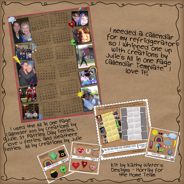 All in 1 Callendar Hybrid project