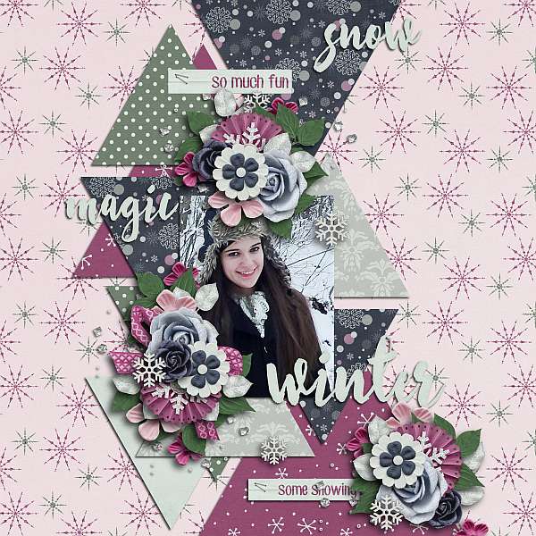 All that glitters in snow