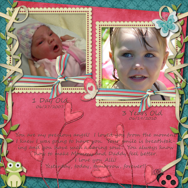 Alli Then and Now