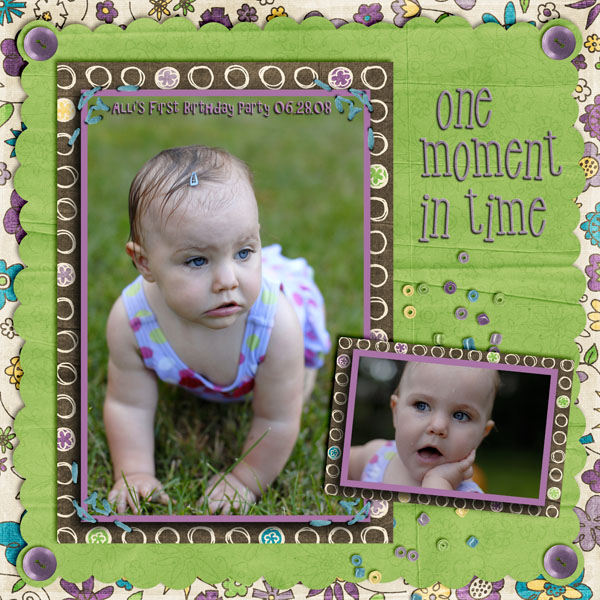 Alli's First Birthday Party