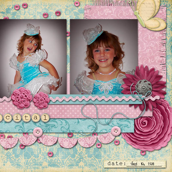 Alli's First Dance Recital Right Side