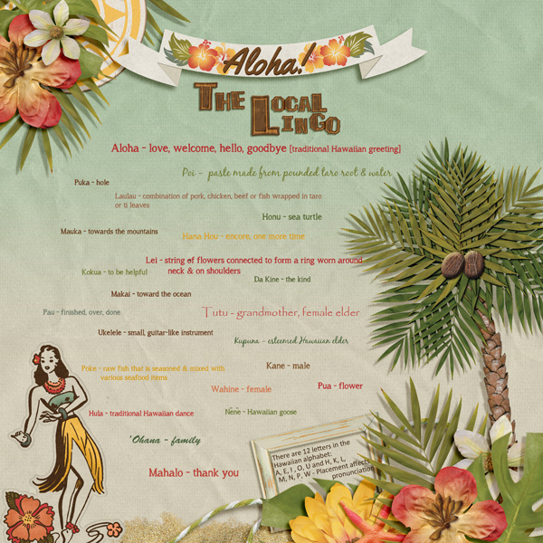 Aloha-The Local Lingo