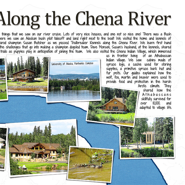 Along the Chena River, right side