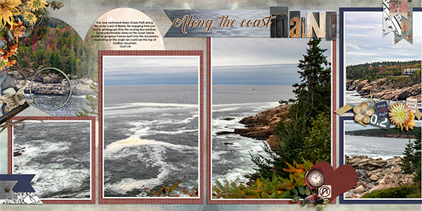 Along the coast