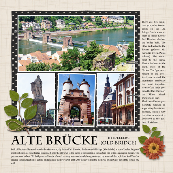 Alte Brucke (Old Bridge) Heidelberg