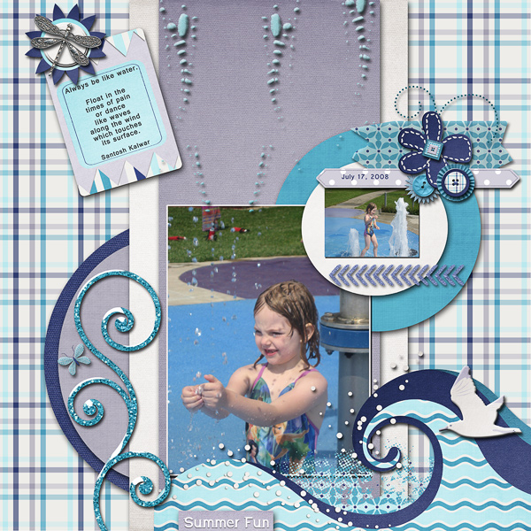 Always be like Water - Summer Fun (at the Splash Park),