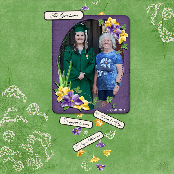 Alyssa + grandma at graduation