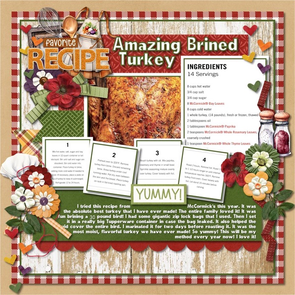 Amazing brined Turkey recipe