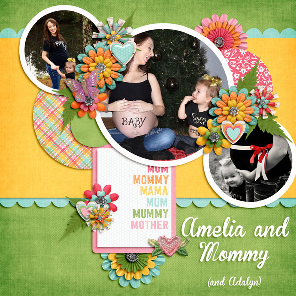Amelia and Mommy