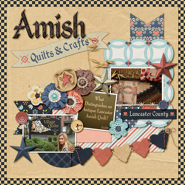 Amish Quilts + Crafts