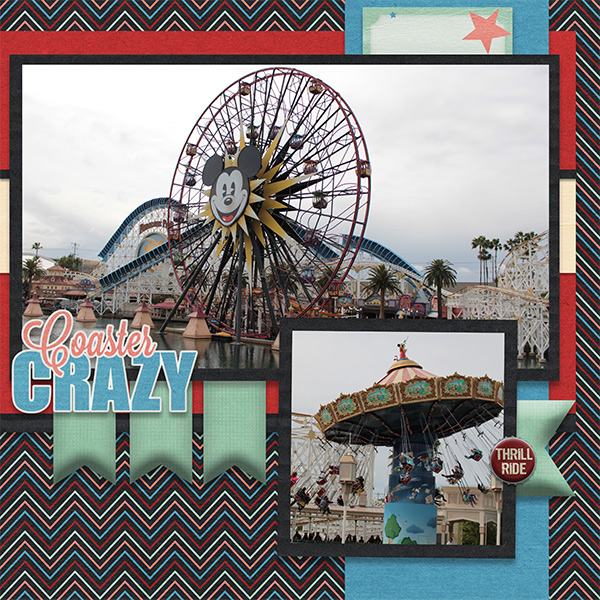 Amusement Park Fun Right side