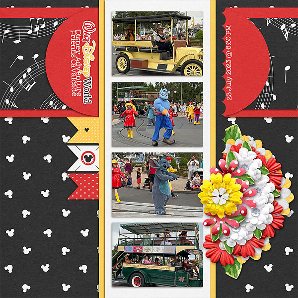 An Adventure Friends Calvacade Parade