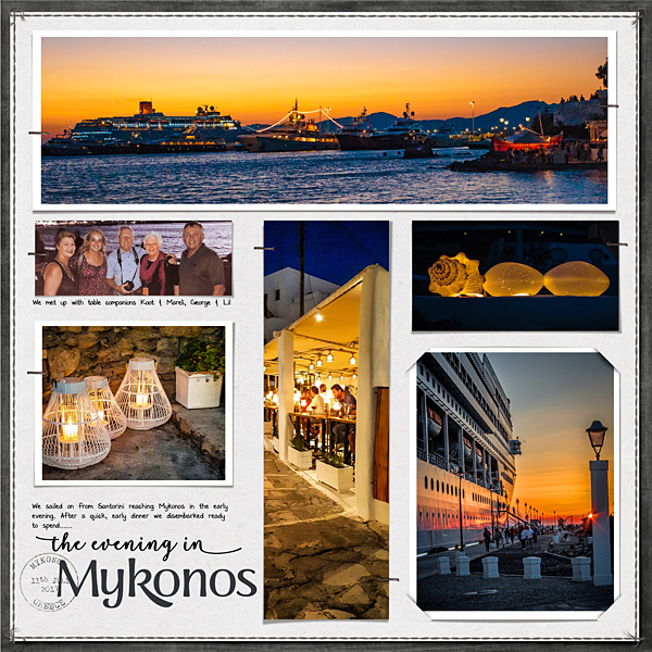 An Evening in Mykonos