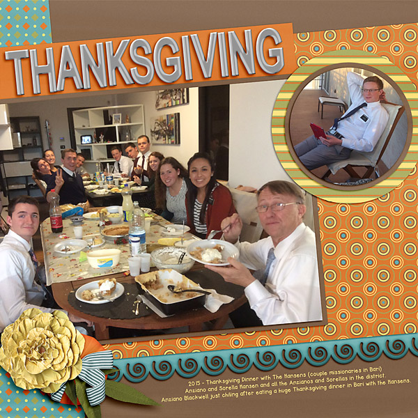 And Italian Thanksgiving
