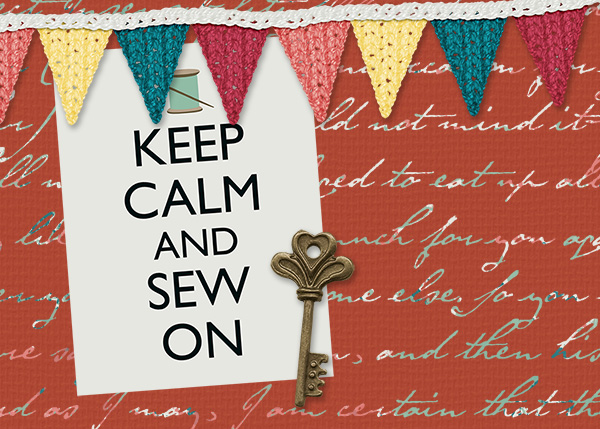 And sew on... an ATC